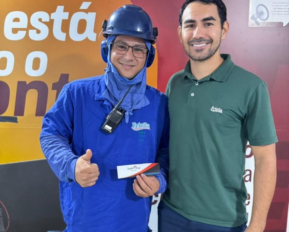 A sorte está batendo o ponto: campanha interna valoriza presença e dedicação dos colaboradores
