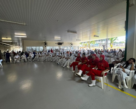A sorte está batendo o ponto: campanha interna valoriza presença e dedicação dos colaboradores