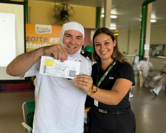 A sorte está batendo o ponto: campanha interna valoriza presença e dedicação dos colaboradores