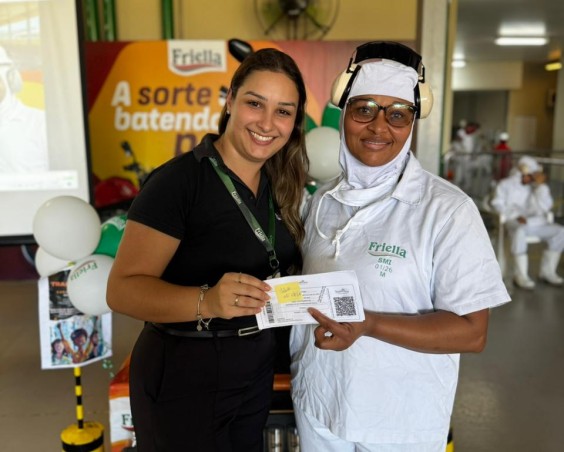 A sorte está batendo o ponto: campanha interna valoriza presença e dedicação dos colaboradores