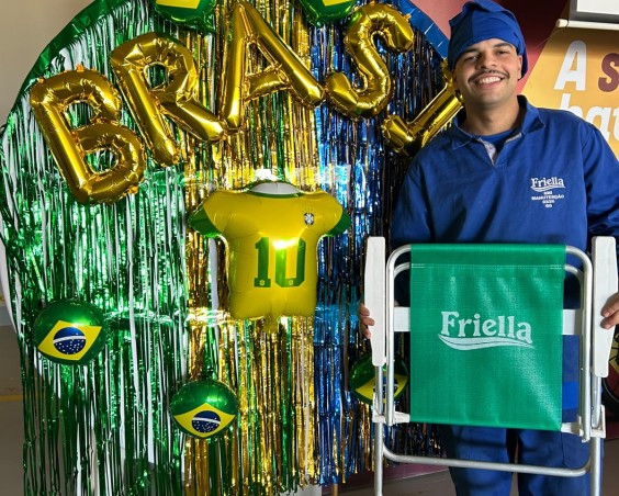 Friella promove integração e espírito esportivo entre colaboradores durante a Copa do Mundo