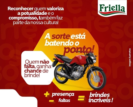 Imagem da Postagem A sorte está batendo o ponto: campanha interna valoriza presença e dedicação dos colaboradores