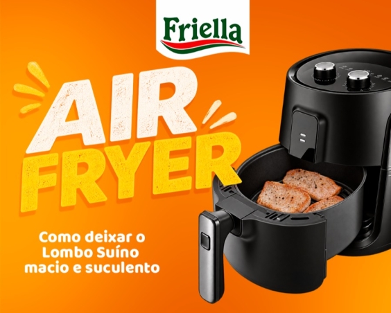 Imagem da Postagem Lombo suíno na air fryer: como deixar a carne macia, suculenta e cheia de sabor