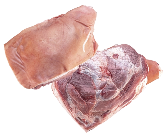 Foto do produto Paleta com pele com osso